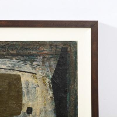  Joe Stefanelli Untitled Abstract Composition signed Joe Stefanelli