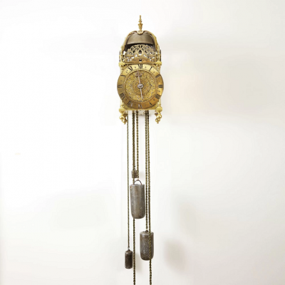  Johannes Quelch 17th Century Lantern Alarm Clock by Johannes Quelch Oxford