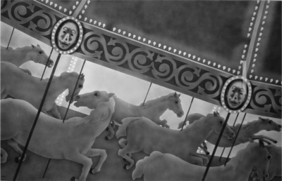  John Grazier Race of the Carousel Horses 1990s