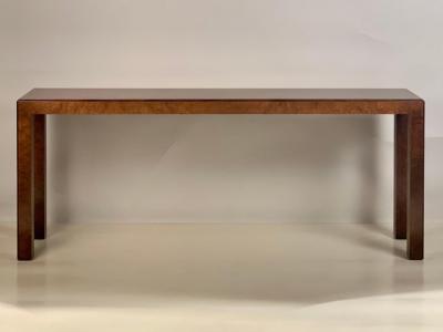  John Widdicomb Co Widdicomb Furniture Co Exceptional Long Burl Console by John Widdicomb Co Description