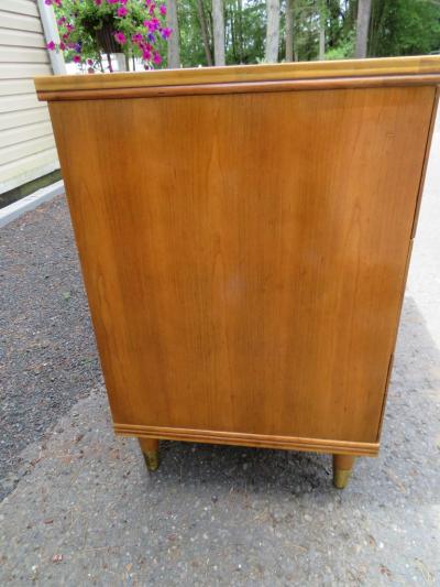  John Widdicomb Co Widdicomb Furniture Co Handsome Pair Asian Style John Widdicomb Bachelors Chests Mid Century Modern