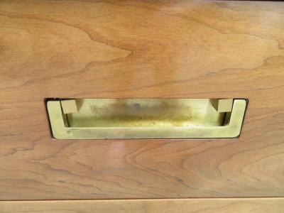  John Widdicomb Co Widdicomb Furniture Co Handsome Pair Asian Style John Widdicomb Bachelors Chests Mid Century Modern