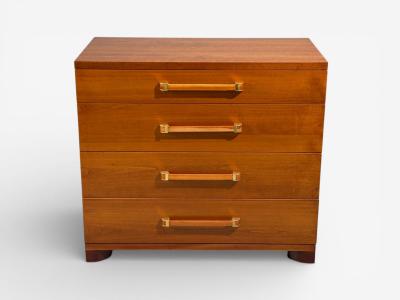  John Widdicomb Co Widdicomb Furniture Co John Widdicomb Chests of Drawers Walnut Brass USA 1960s