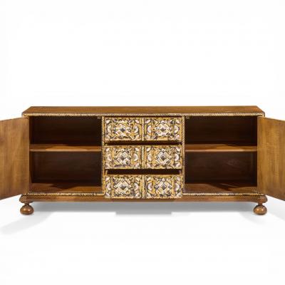  John Widdicomb Co Widdicomb Furniture Co John Widdicomb Mediterranean Mid Century Treasure Chest Credenza