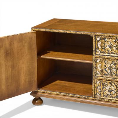  John Widdicomb Co Widdicomb Furniture Co John Widdicomb Mediterranean Mid Century Treasure Chest Credenza