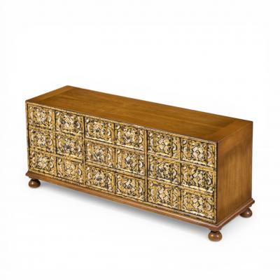  John Widdicomb Co Widdicomb Furniture Co John Widdicomb Mediterranean Mid Century Treasure Chest Credenza