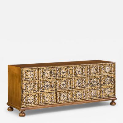  John Widdicomb Co Widdicomb Furniture Co John Widdicomb Mediterranean Mid Century Treasure Chest Credenza