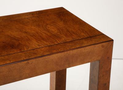  John Widdicomb Co Widdicomb Furniture Co John Widdicomb Modernist Burl Wood Extension Table Circa 1970s