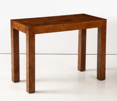  John Widdicomb Co Widdicomb Furniture Co John Widdicomb Modernist Burl Wood Extension Table Circa 1970s