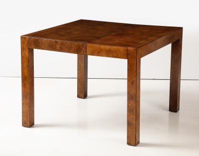  John Widdicomb Co Widdicomb Furniture Co John Widdicomb Modernist Burl Wood Extension Table Circa 1970s