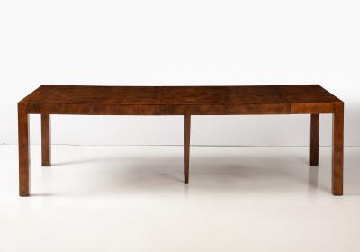  John Widdicomb Co Widdicomb Furniture Co John Widdicomb Modernist Burl Wood Extension Table Circa 1970s