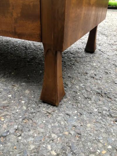  John Widdicomb Co Widdicomb Furniture Co Lovely John Widdicomb Tall Dresser With Tamboured Doors Mid Century