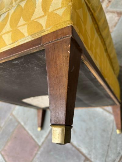  John Widdicomb Co Widdicomb Furniture Co Lovely Widdiicomb Regency Modern Wing Lounge Chair Ottoman for John Stuart