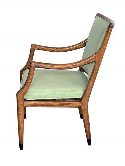  John Widdicomb Co Widdicomb Furniture Co Mid Century Robsjohn Gibbings for Widdicomb Oak Open Desk Armchair