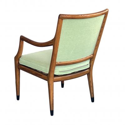  John Widdicomb Co Widdicomb Furniture Co Mid Century Robsjohn Gibbings for Widdicomb Oak Open Desk Armchair