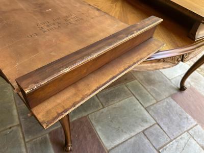  John Widdicomb Co Widdicomb Furniture Co Stunning French Provincial Cabriole Leg Dining Table Mid Century Attr Widdicomb