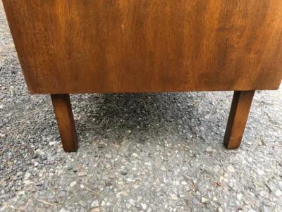  John Widdicomb Co Widdicomb Furniture Co Stylish Pair John Widdicomb Walnut Night Stands Mid Century Modern