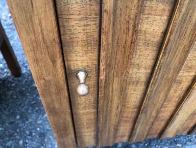  John Widdicomb Co Widdicomb Furniture Co Stylish Pair John Widdicomb Walnut Night Stands Mid Century Modern