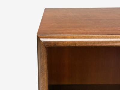  John Widdicomb Co Widdicomb Furniture Co T H Robsjohn Gibbings American Modern Walnut Open Nightstands USA 1960s