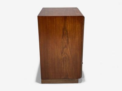 John Widdicomb Co Widdicomb Furniture Co T H Robsjohn Gibbings American Modern Walnut Open Nightstands USA 1960s