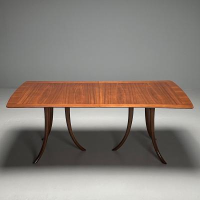  John Widdicomb Co Widdicomb Furniture Co T H Robsjohn Gibbings Mid Century Modern Saber Leg Dining Table Walnut 1956