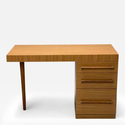  John Widdicomb Co Widdicomb Furniture Co T H Robsjohn Gibbings Widdicomb Mid Century Modern Desk Cane 1960s