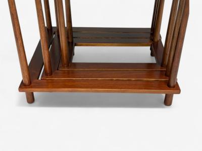  John Widdicomb Co Widdicomb Furniture Co T H Robsjohn Gibbings Widdicomb Mid Century Modern Nesting Tables USA 1950s