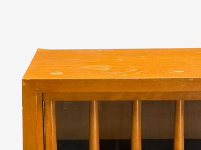  John Widdicomb Co Widdicomb Furniture Co T H Robsjohn Gibbings Widdicomb Walnut Highboy Secretary USA 1960s