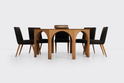 John Widdicomb Co Widdicomb Furniture Co T H Robsjohn Gibbings for Widdicomb Colosseum Dining Table 1956