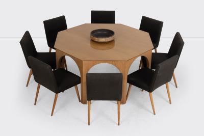  John Widdicomb Co Widdicomb Furniture Co T H Robsjohn Gibbings for Widdicomb Colosseum Dining Table 1956