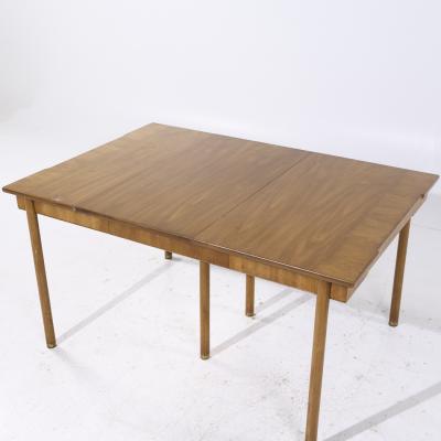  John Widdicomb Co Widdicomb Furniture Co Widdicomb MCM Bleached Mahogany Expanding Console Dining Table with 4 Leaves