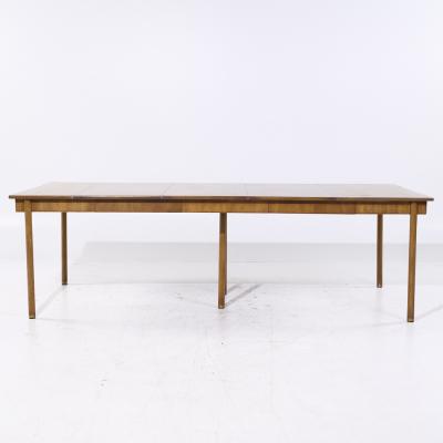  John Widdicomb Co Widdicomb Furniture Co Widdicomb MCM Bleached Mahogany Expanding Console Dining Table with 4 Leaves