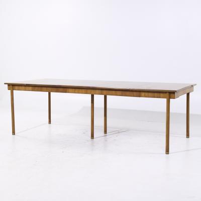  John Widdicomb Co Widdicomb Furniture Co Widdicomb MCM Bleached Mahogany Expanding Console Dining Table with 4 Leaves