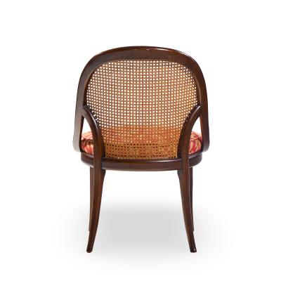  John Widdicomb Co Widdicomb Furniture Co Widdicomb Mid Century Camel Back Cane and Mahogany Dining Chairs Set of 6