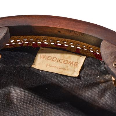  John Widdicomb Co Widdicomb Furniture Co Widdicomb Mid Century Camel Back Cane and Mahogany Dining Chairs Set of 6