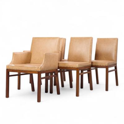  John Widdicomb Co Widdicomb Furniture Co Widdicomb Mid Century Walnut Dining Chairs Set of 6