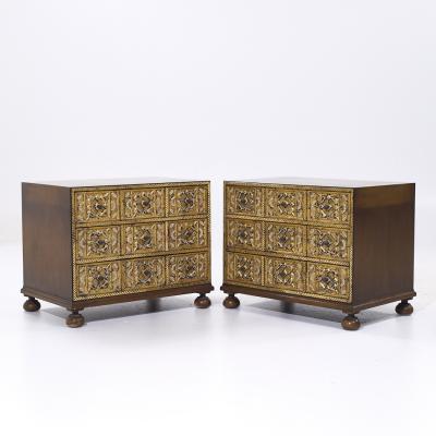  John Widdicomb Co Widdicomb Furniture Co William A Berkey Furniture for Widdicomb Mid Century Nightstands Pair
