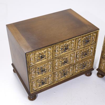  John Widdicomb Co Widdicomb Furniture Co William A Berkey Furniture for Widdicomb Mid Century Nightstands Pair