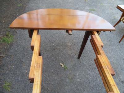  John Widdicomb Co Widdicomb Furniture Co Wonderful Widdicomb Petite Drop Leaf Dining Table 4 Leaves Mid Century Modern