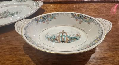  Johnson Bros Les Fontaines China Dinnerware Set from Paris Exposition des Arts D coratifs