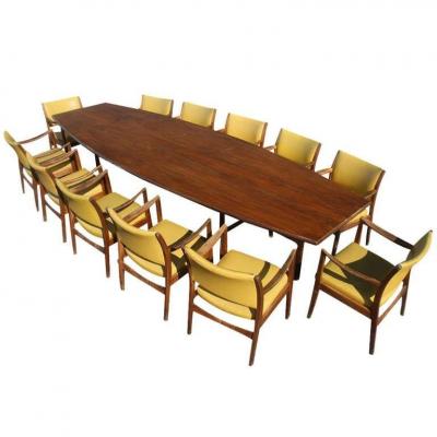  Johnson Furniture 1 Vintage Walnut Johnson Furniture Dining Chair