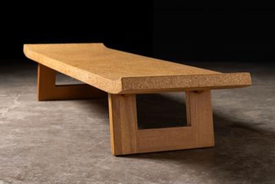  Johnson Furniture Coffee Table Bench by Paul Frankl for Johnson Furniture Company