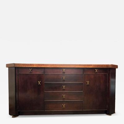  Johnson Furniture Company Paul Frankel 72 Cork Top Sideboard by Johnson Furniture Co 1950s