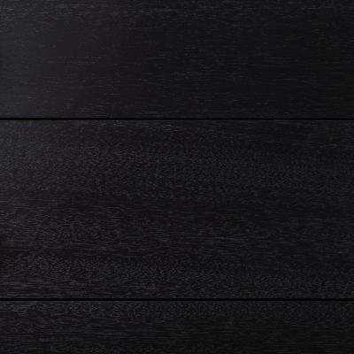  Johnson Furniture Paul Frankl Cork Black Lacquer 9 Drawer Dresser with Brass Hardware 1950s