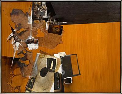  Jonas Gerard Vintage Jonas Gerard Abstract Painting Collage Symposium 