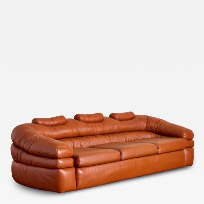  Jonathan De Pas Donato D Urbino Paolo Lomazzi Leather Sofa by De Pas Durbino Lomazzi