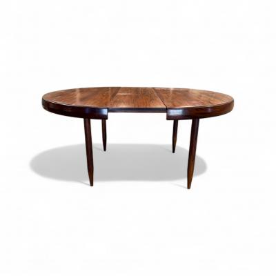  Jorge Jabour Brazilian Mid Century Modern Dining Table in Rosewood Jorge Jabour 1950s