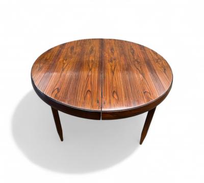  Jorge Jabour Brazilian Mid Century Modern Dining Table in Rosewood Jorge Jabour 1950s