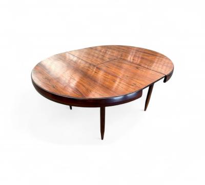  Jorge Jabour Brazilian Mid Century Modern Dining Table in Rosewood Jorge Jabour 1950s