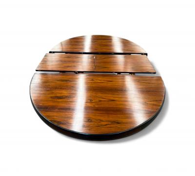  Jorge Jabour Brazilian Mid Century Modern Dining Table in Rosewood Jorge Jabour 1950s